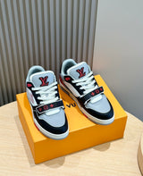 Louis Vuitton LV Trainer Red Grey Black