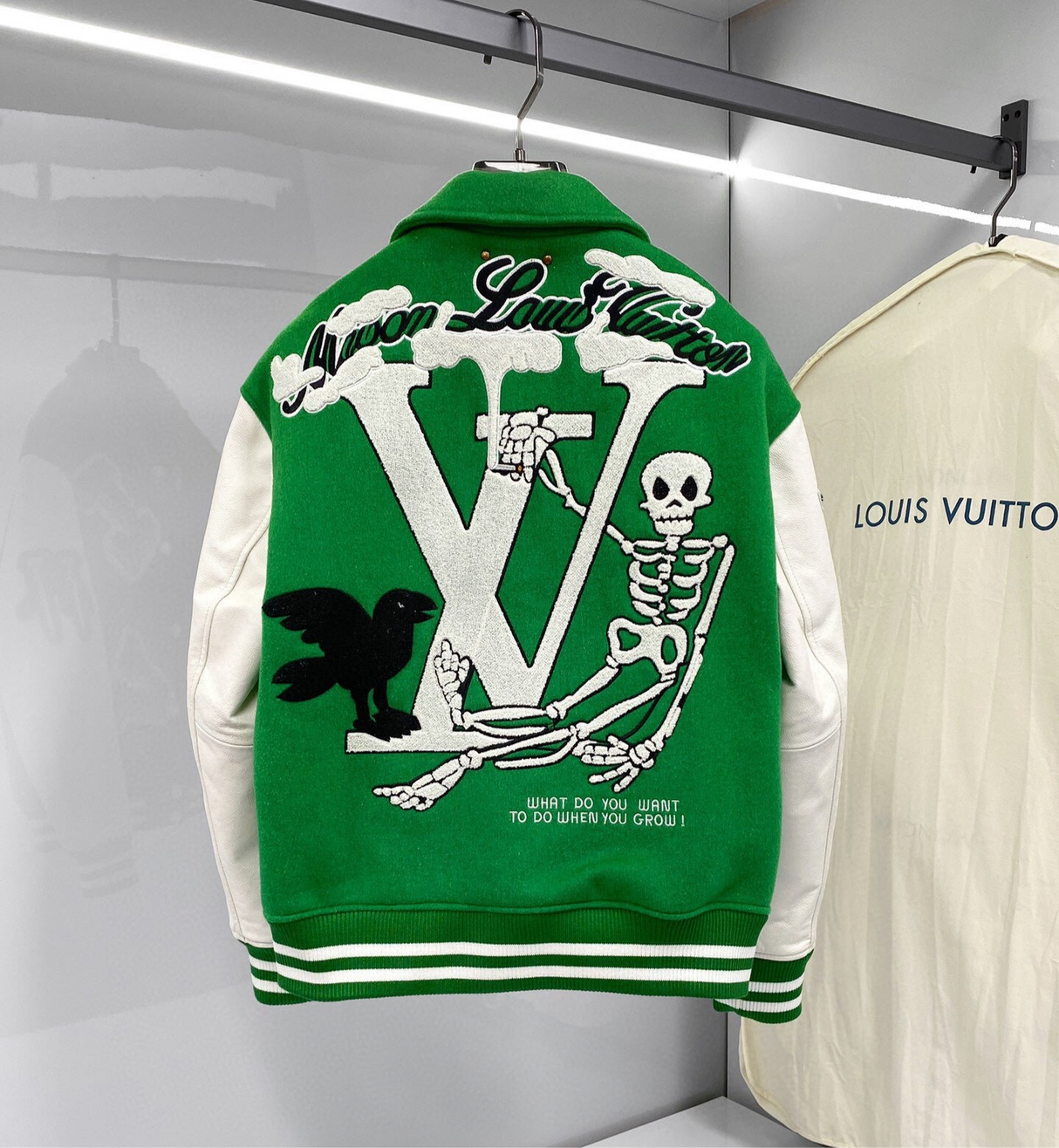 Jacket Varsity Louis Vuitton Green