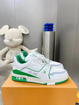 Louis Vuitton Trainer #54 White Green