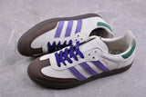 Adidas Samba OG Off White Core Purple Green Brown