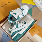 Louis Vuitton LV Trainer Maxi Sneaker White Green