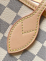 Louis Vuitton Neverfull Damier Azur PM Beige Lining