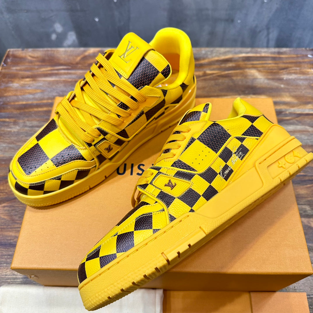 Louis Vuitton LV Trainer Sneaker Damier Pop