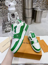 Louis Vuitton Trainer #54 Signature Green White