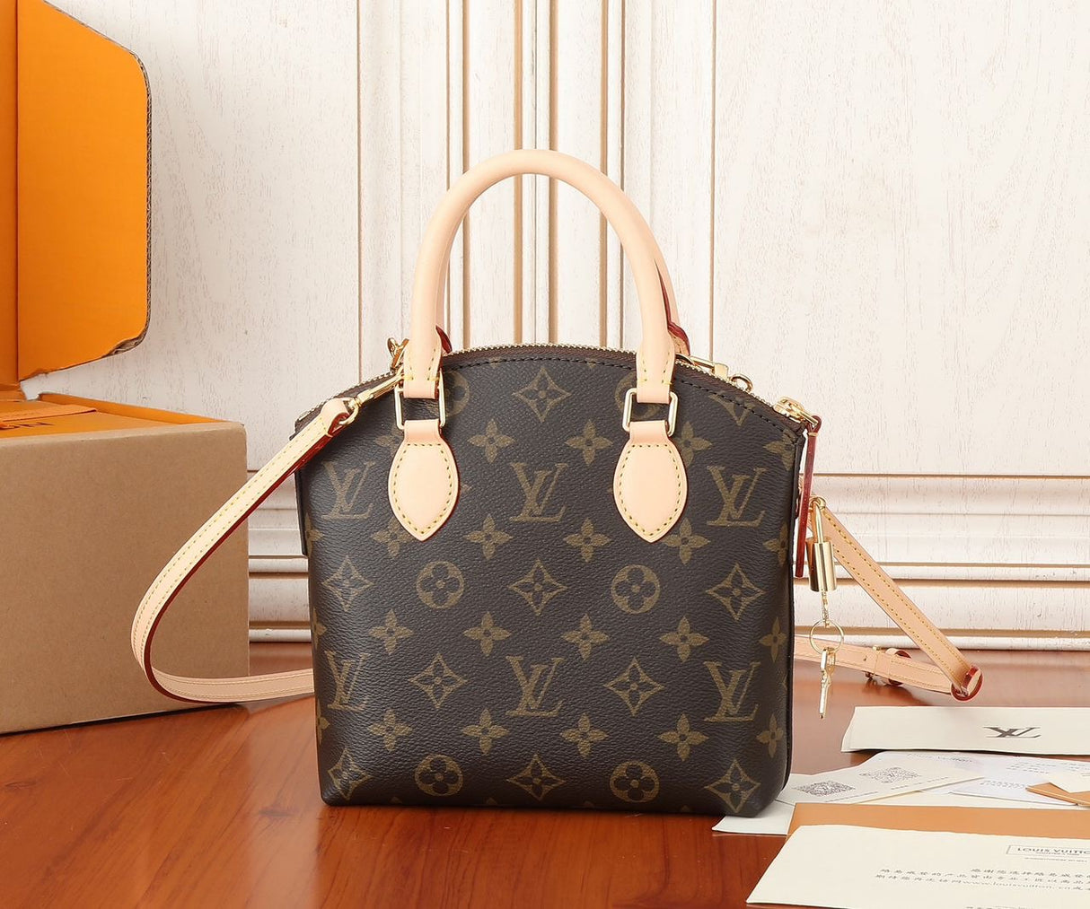 Louis Vuitton Bolsa Lockit BB Monogram