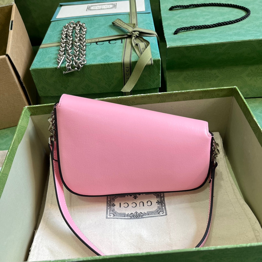 Bolsa GUCCI Horsebit Pink