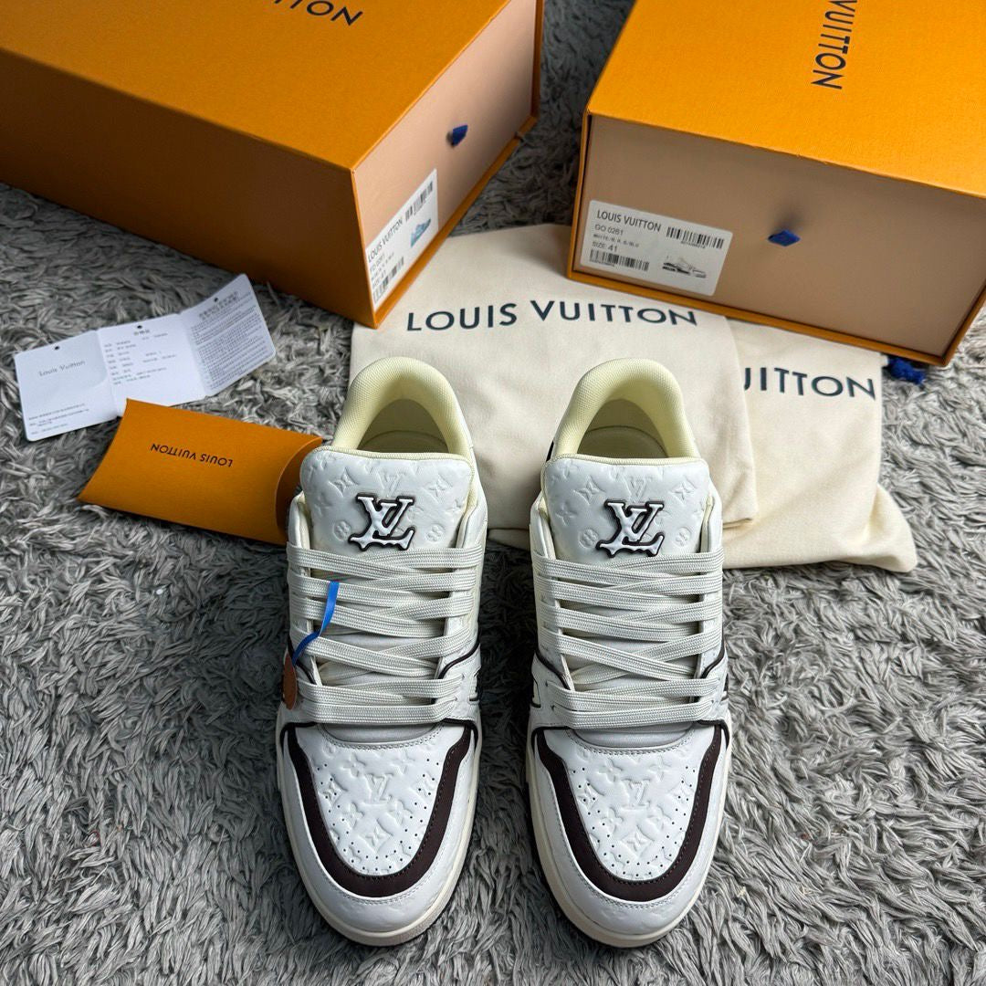 Louis Vuitton by Tyler, the Creator LV Trainer White Mocha