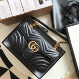 Gucci GG Marmont Small Matelasse Bag Black