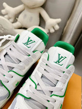 Louis Vuitton Trainer #54 White Green