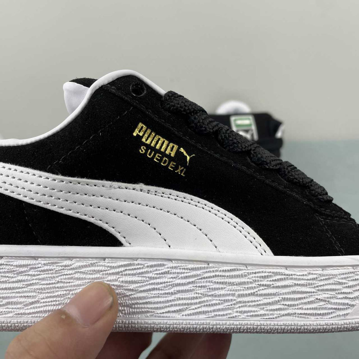 Puma Suede XL Black White