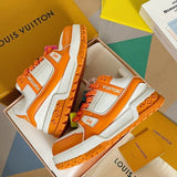 Louis Vuitton LV Trainer Maxi Orange