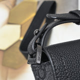 Mini Saddle Messenger Bag With Flap