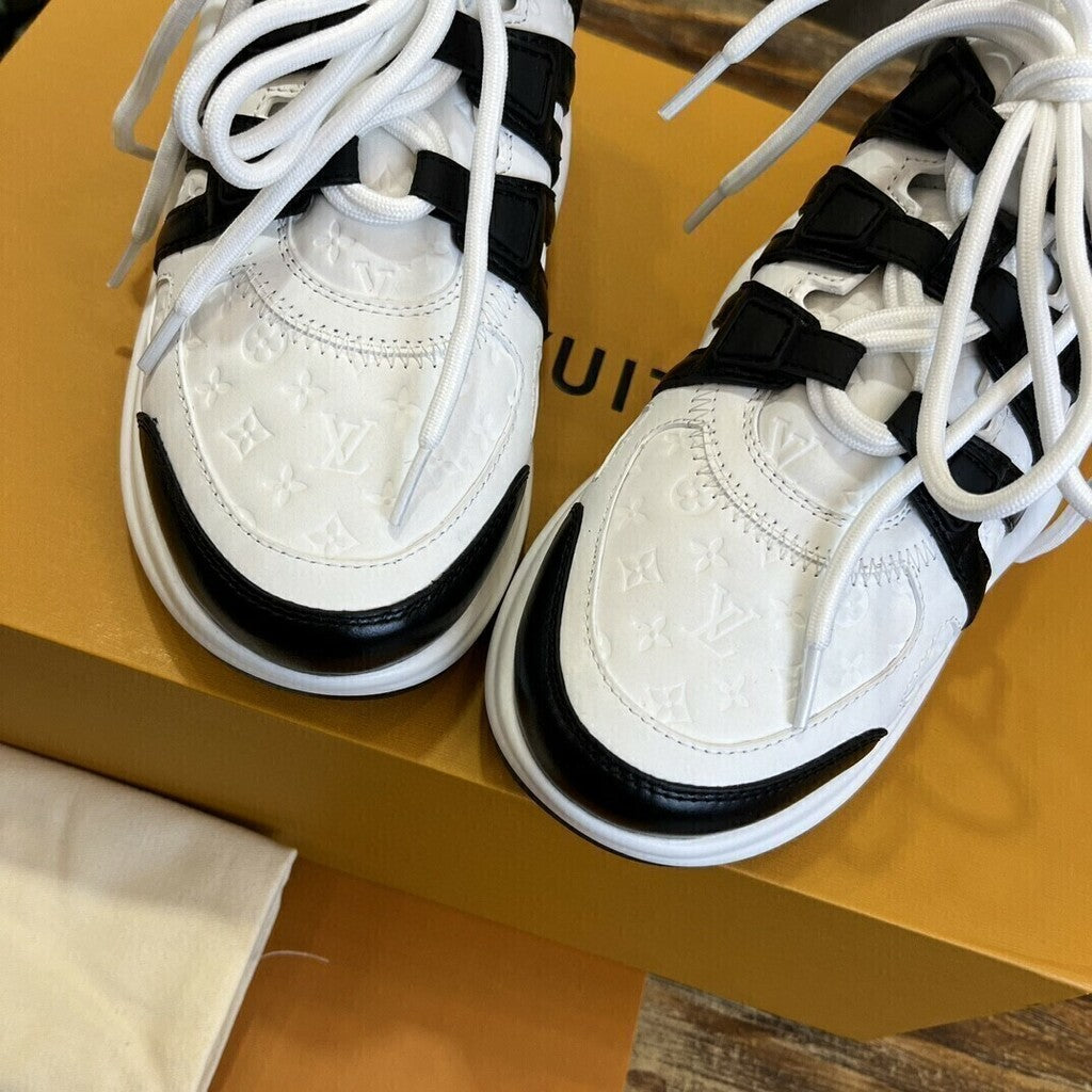 Louis Vuitton Archlight Trainer Monogram White Black