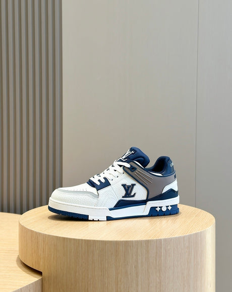 LOUIS VUITTON TRAINER WHITE/BLUE