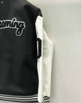 Jacket Varsity Louis Vuitton Black White