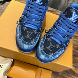 LOUIS VUITTON TRAINER Jeans Black Blue