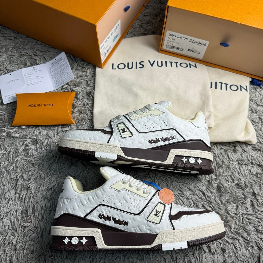 Louis Vuitton by Tyler, the Creator LV Trainer White Mocha