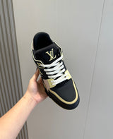 LOUIS VUITTON TRAINER WHITE/BLACK/YELLOW