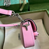 Bolsa GUCCI Horsebit Pink