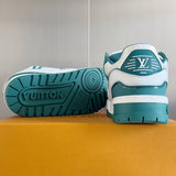 Louis Vuitton LV Trainer Maxi Sneaker White Green