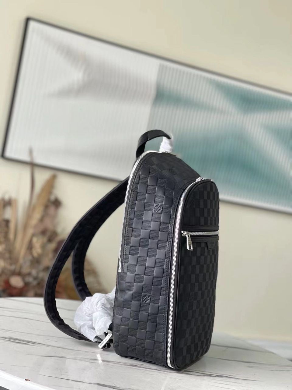 Louis Vuitton Michael Damier Monogram Black