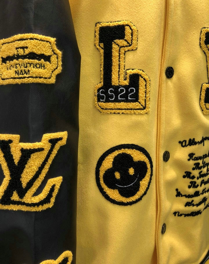 Jacket Varsity Louis Vuitton Yellow