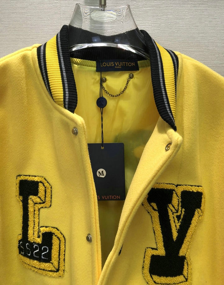 Jacket Varsity Louis Vuitton Yellow