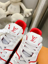 Louis Vuitton Trainer White Red 54