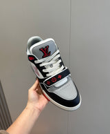 Louis Vuitton LV Trainer Red Grey Black