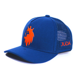 Boné Snapback Perfurado Azul Judá