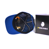 Boné Snapback Perfurado Azul Judá