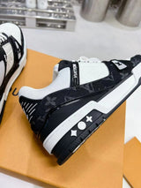 Louis Vuitton LV Trainer White Black (Pronta entrega)