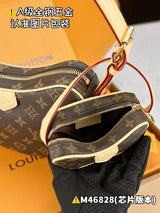 Bolsa Louis Vuitton Croissant MM Brown Monogram