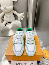 Louis Vuitton Trainer #54 White Green