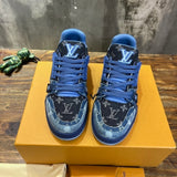 LOUIS VUITTON TRAINER Jeans Black Blue