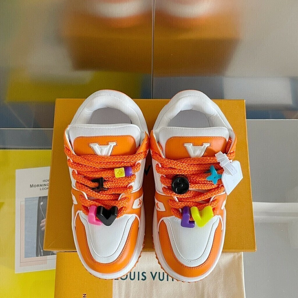 Louis Vuitton LV Trainer Maxi Orange