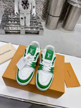 Louis Vuitton Trainer #54 Signature Green White