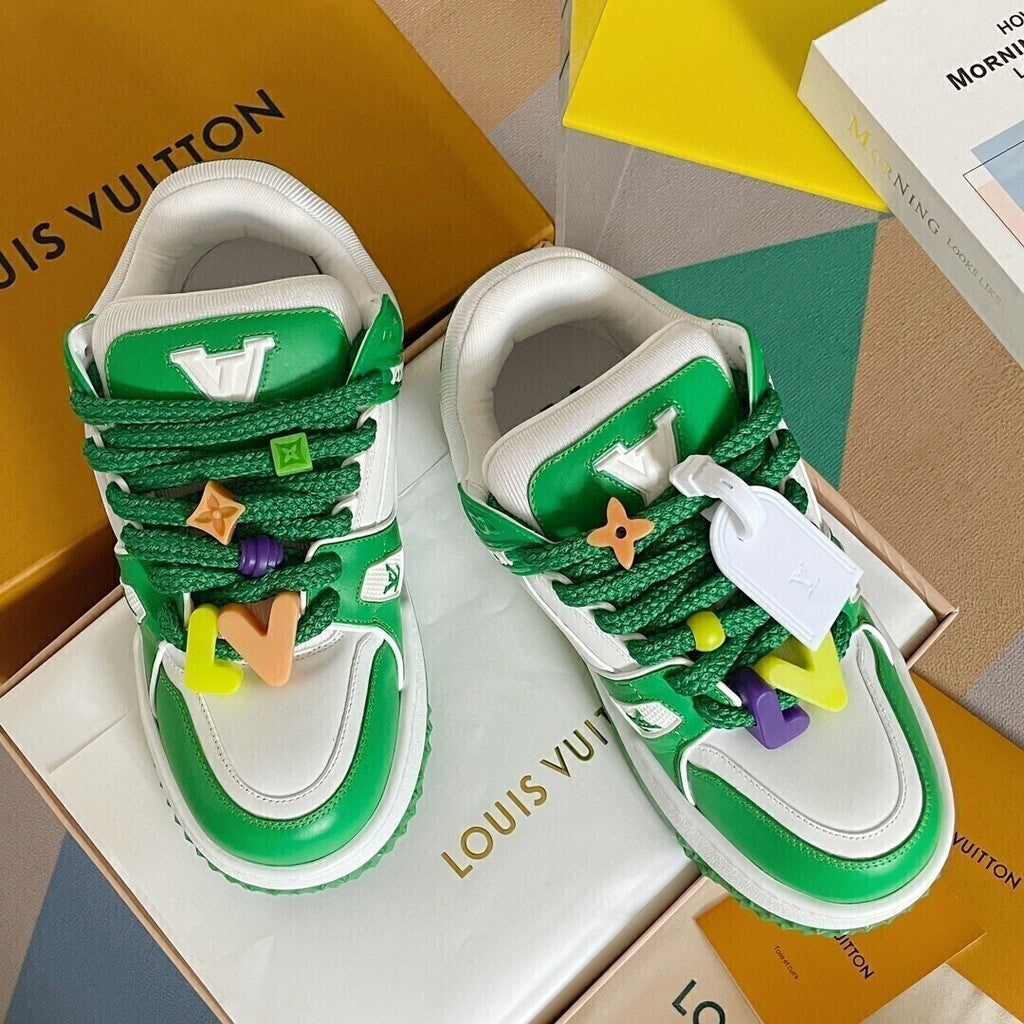 Louis Vuitton LV Trainer Maxi Green