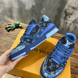 LOUIS VUITTON TRAINER Jeans Black Blue