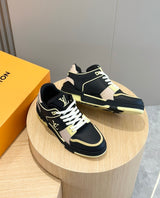 LOUIS VUITTON TRAINER WHITE/BLACK/YELLOW