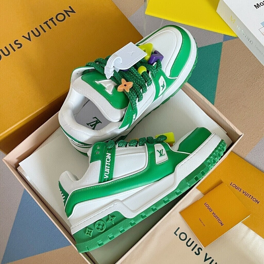 Louis Vuitton LV Trainer Maxi Green