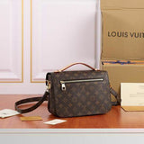 Louis Vuitton Pochette Métis East West Monogram Canvas Brown