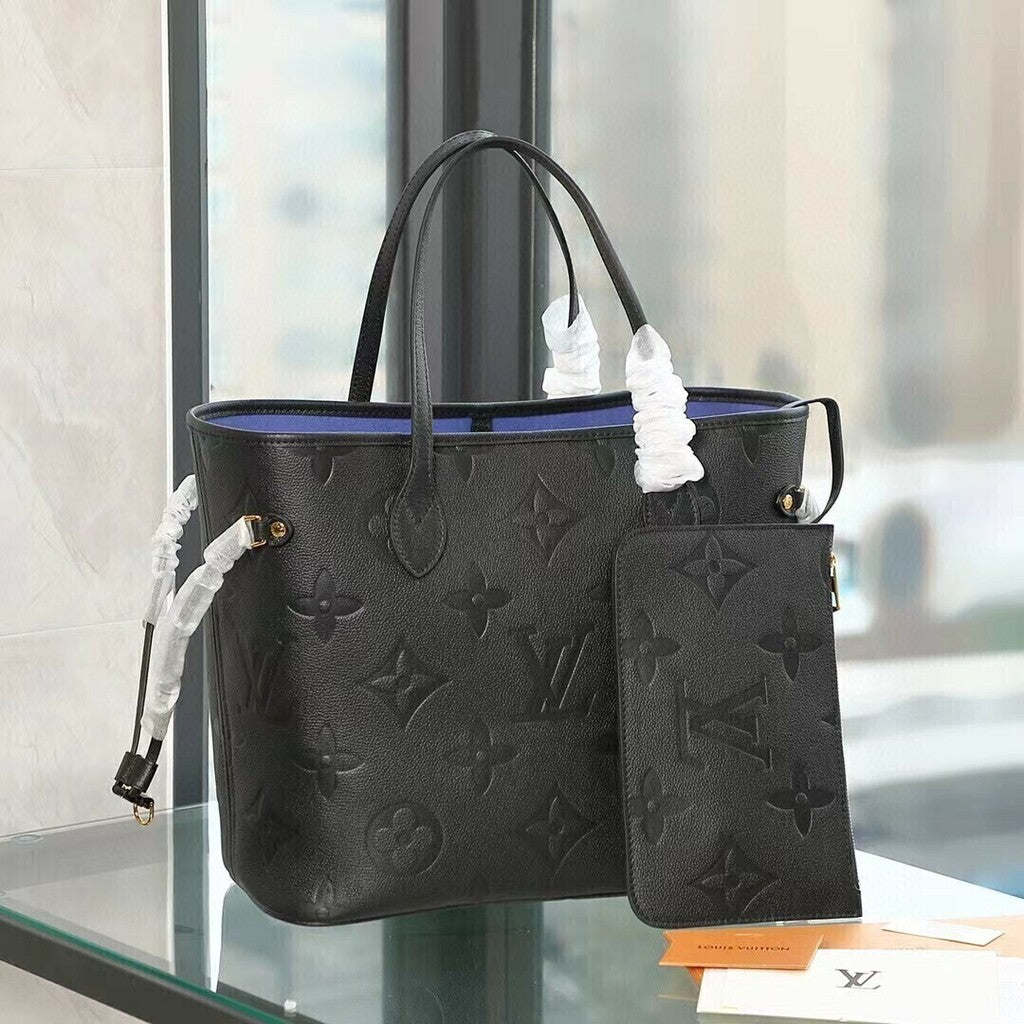 Louis Vuitton Neverfull Empreinte MM Black