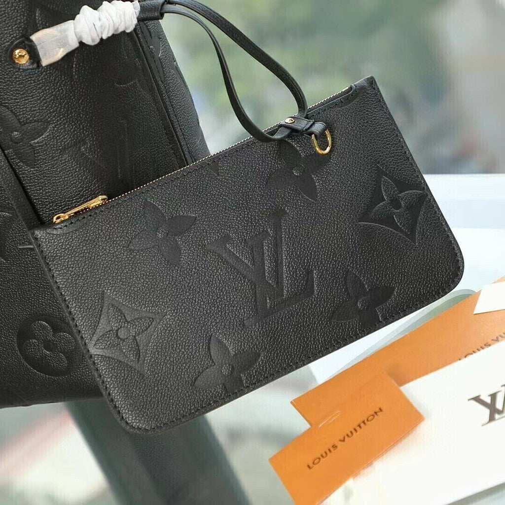 Louis Vuitton Neverfull Empreinte MM Black