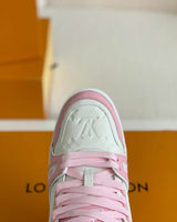 Louis Vuitton Trainer Pink Rose