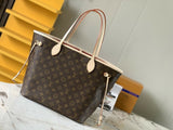 Louis Vuitton Neverfull Monogram MM Cerise Lining LV M41177 32*29*17cm