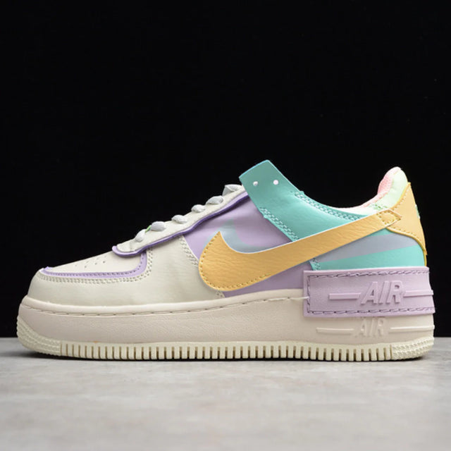 Nike Air force 1 Shadow PALE IVORY CELESTIAL GOLD TROPICAL TWIST CI091 Manfrim Store