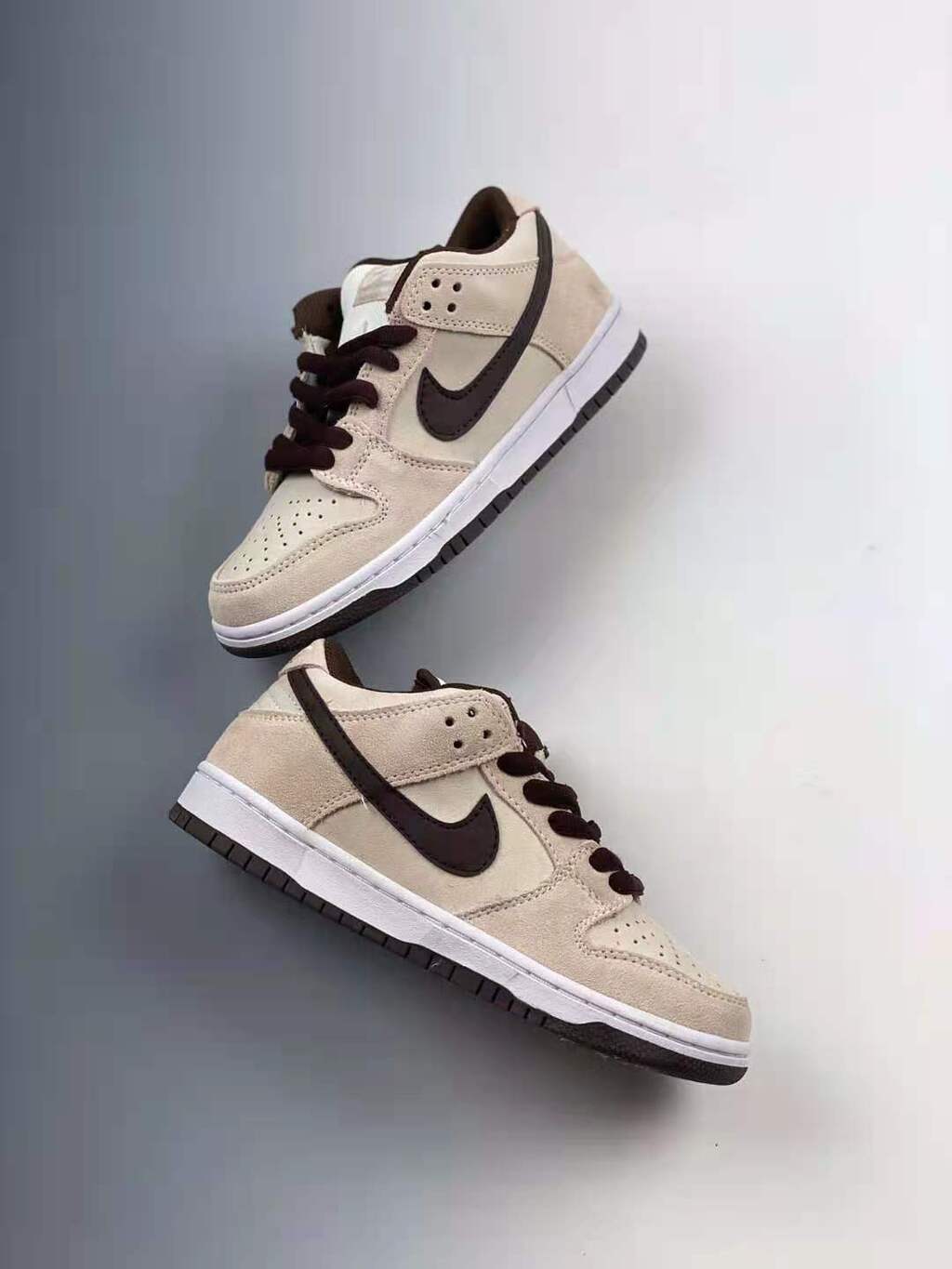 Nike SB Dunk Low Desert Sand Mahogany BQ6817 00 Manfrim Store