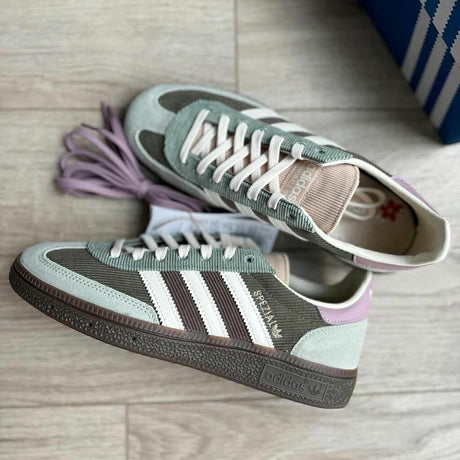 Adidas Handball Spezial Silver Green Magic Mauve