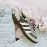 Adidas Handball Spezial Silver Green Magic Mauve